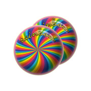 Míč duhový fluorine 22 cm