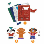 DIY Magnety k dotvoření Funky family Djeco