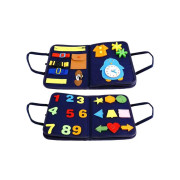 Senzorická busy kniha Vodní/Dino svět