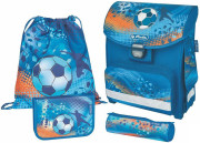 Školní taška Smart fotbal vybavený SET Herlitz