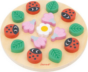 Didaktik Vzdělávací hra prostorové uspořádání Moje první mandala s předlohami Janod