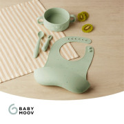 Silikonová jídelní sada Baby First meal set Mini Babymoov