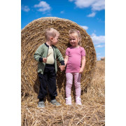 Legíny bio sv. broskvová kvítka Little Angel 