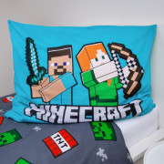 Povlečení Minecraft "We Got This" 140 x 200, 70 x 90 cm Jerry Fabrics