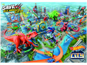 Hot Wheeels city T-Rex řádí