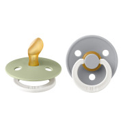 Colour anatomické dudlíky z přírodního kaučuku 2 ks 0 - 6 m Bibs