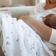Mušelínové plenky Super Soft růžové 3 ks 70x70 cm BabyOno