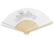 Dětský vějíř k domalování