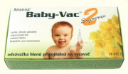 Odsávačka nosních hlenů na vysavač Arianna Baby-Vac 2 Ergonomic + kartáček