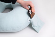 Mušelínový polohovací polštář MiniRelax 140 cm Babymatex