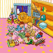 Mini hra pro děti Čarodějnický duel ABC Haba