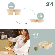 Sada silikonových multi-dávkovačů na jídlo & Feeder