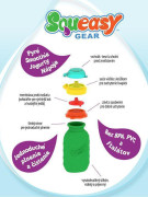 Silikonová kapsička Squeasy Snacker 104ml