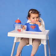 Hrneček s brčkem 240 ml Superman b.box