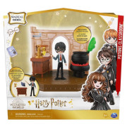 Harry Potter Učebna míchaní lektvarů s figurkou Harryho