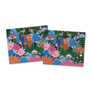 Kreativní sada Mini Džungle v noci Štrasové kamínky Janod Atelier