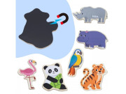 Dřevěné magnety 20 ks divoká zvířátka Viga