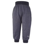 Tepláky smyk Outlast® - tm.šedý melír