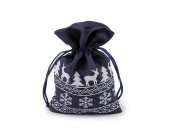 Vánoční dárkový pytlík 10x15 cm