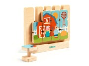 Dřevěná hra Domky Djeco