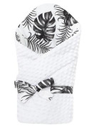 Luxusní oboustranná zavinovačka Minky ROY 3 v 1 Bílá