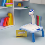 Dětský kreslící stůl s projektorem Maxlife MXDP-200 modrý