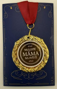 Přání s medailí - Nejlepší máma