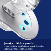 Dudlík svítící silikonový dynamický Night & Day 0 - 6 m, 2 ks Lovi