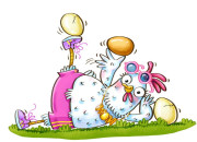 Pohybová hra pro děti Tančící vajíčka Haba