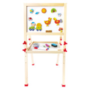 Magnetická tabule oboustranná farma 61 dílů