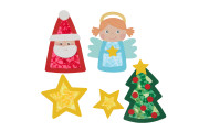 Kreativní sada První nalepovací vánoční motivy Haba 