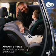 Autosedačka Xrider 2 i-size  40 - 125 cm Kinderkraft