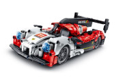 Stavebnice závodní auto 472 dílků na zpětné natažení iM.Master