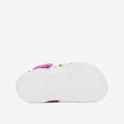 Dětské clogsy nazouváky Tlapková patrola Little Frog bílo/růž. s amuletem Coqui 