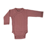 Hydrofilní zavinovací body s dlouhým rukávem Romper Tribe Rosewood Lodger