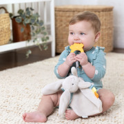 Hračka mazlíček s kousátkem zajíček Cozy Sylvi™ 0 m+ Ingenuity