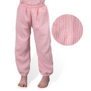 Dětské mušelínové kalhoty Luca Pink Esito