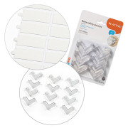 Ochrana rohů nábytku transparentní 12 ks Babyono