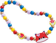 Kreativní sada Výroba šperků dřevěné korálky Lesní zvířátka 4 ks Janod Atelier 