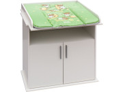 Přebalovací komoda Míša bílá laminát buk Scarlett