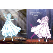 Omalovánky se svítícím tetováním Ledové království