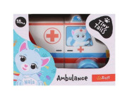 Auto ambulance magnetické plast 12 cm 13 x 10 cm