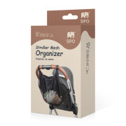 Uni síťová taška na kočárek černá Sipo