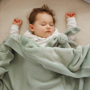 Deka z přírodní bavlny 75 x 100 cm 0 m+ BabyOno