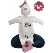 Realistická panenka miminko se zvuky a měkkým látkovým tělem Llorens