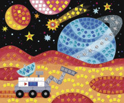 Sada maxi Mozaika Vesmír Janod Atelier 