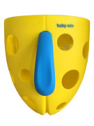 Plastový box na hračky do vany Babymix - Žlutý+modrý