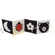 Wimmer skládací látková knížka Seek & Peek Manhattan Toy