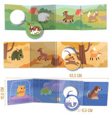 Sada 3 Kuki leporel Zvířátka KukiKuk