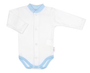 Pletená sada oblečení pro miminko Star 5dílná modrá Baby Nellys